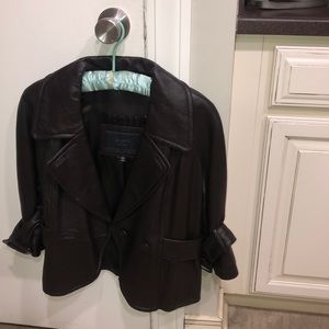 Genuine leather coat